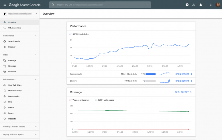 استفاده از ابزار Google Search Console برای چک لیست پایه سئو